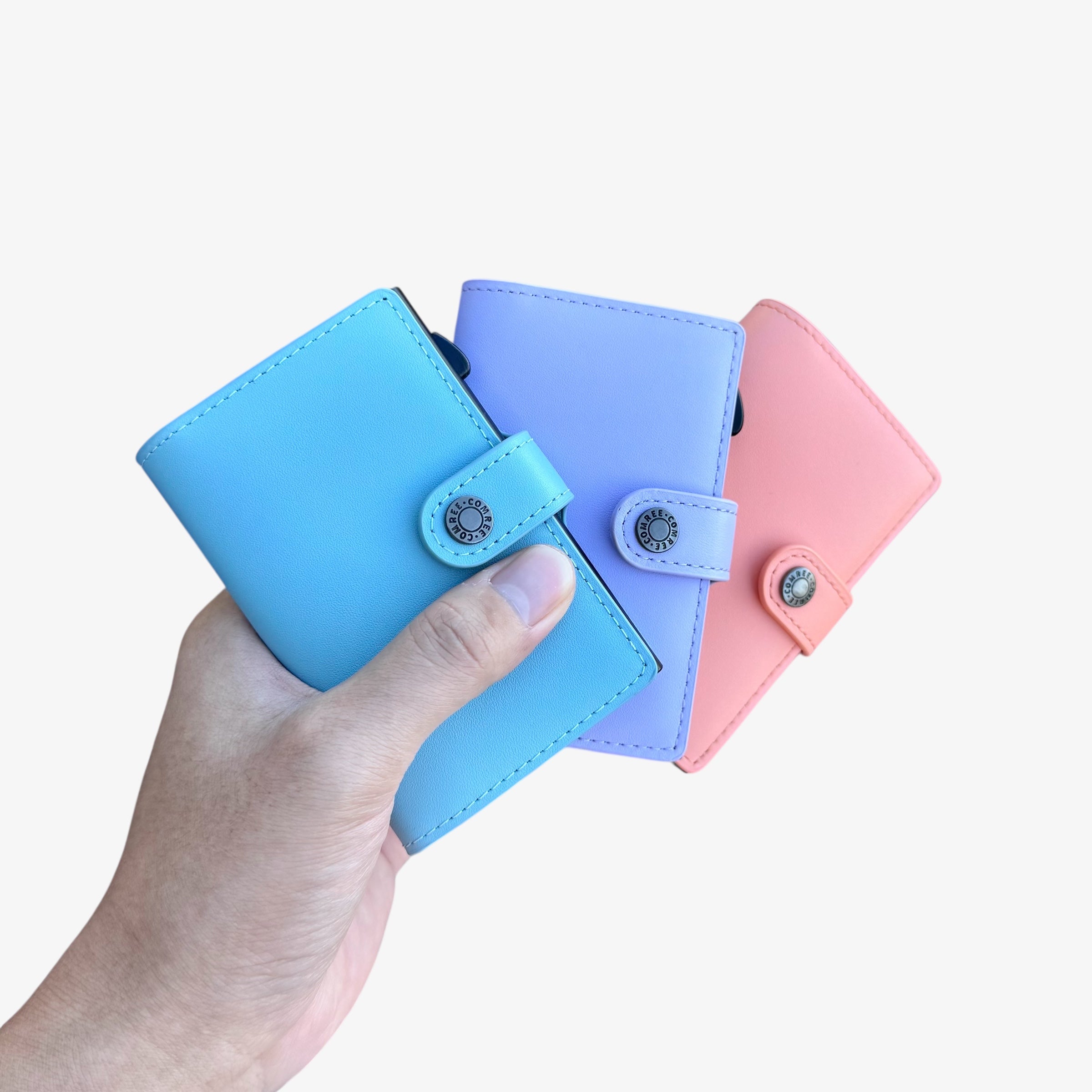 Snap Button Mini Wallet