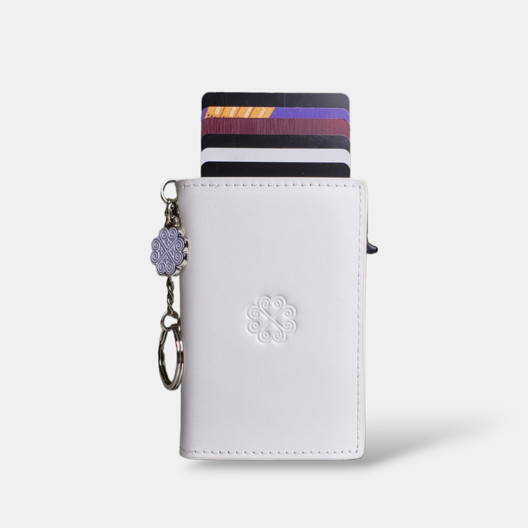 White Miniwallet