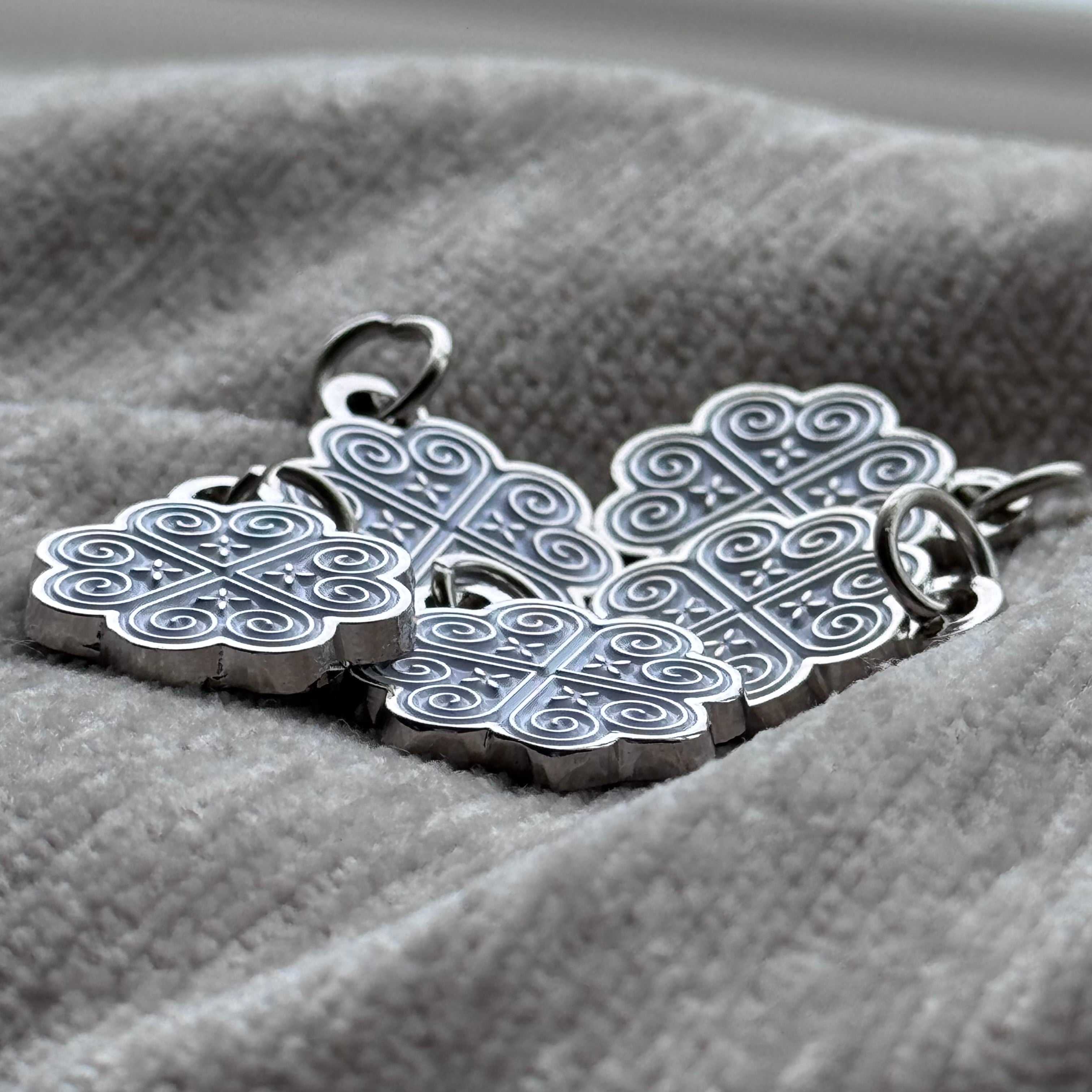 Silver Hmong Charms