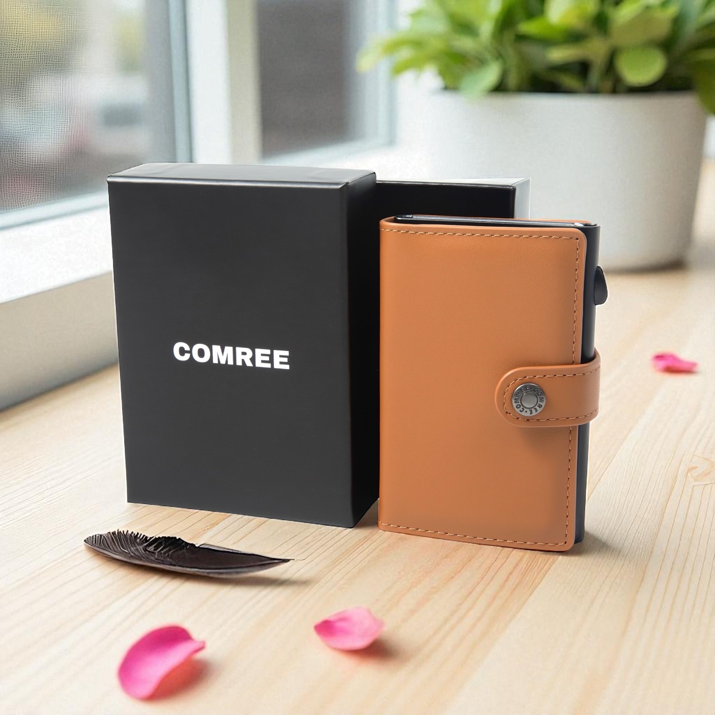 Snap Button Mini Wallet
